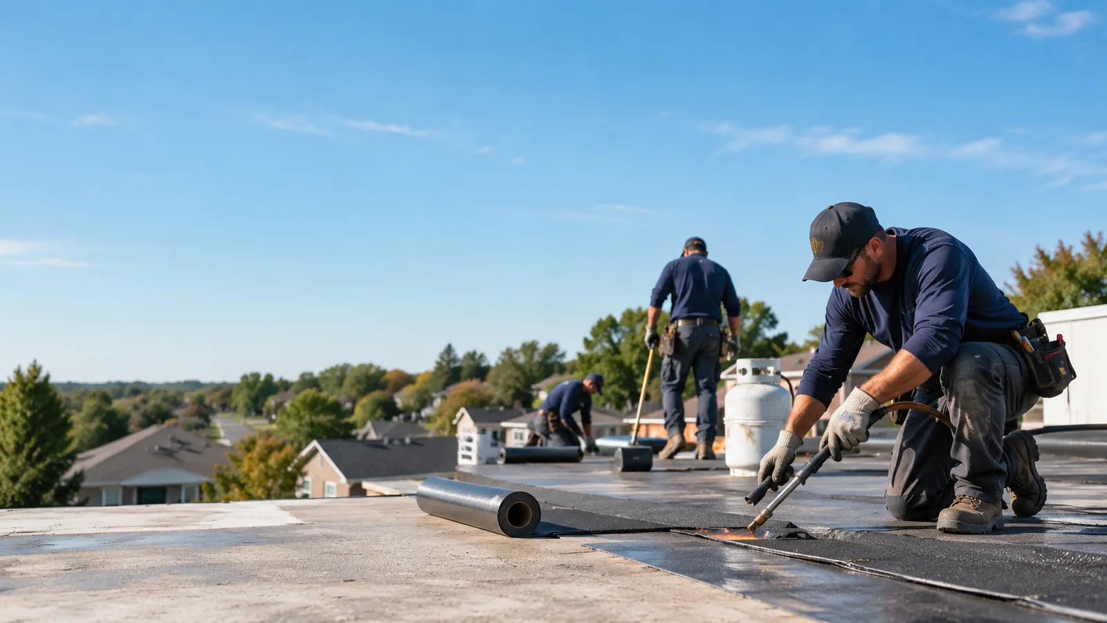 Flat Roof Leak Repair providers in Greenup, IL